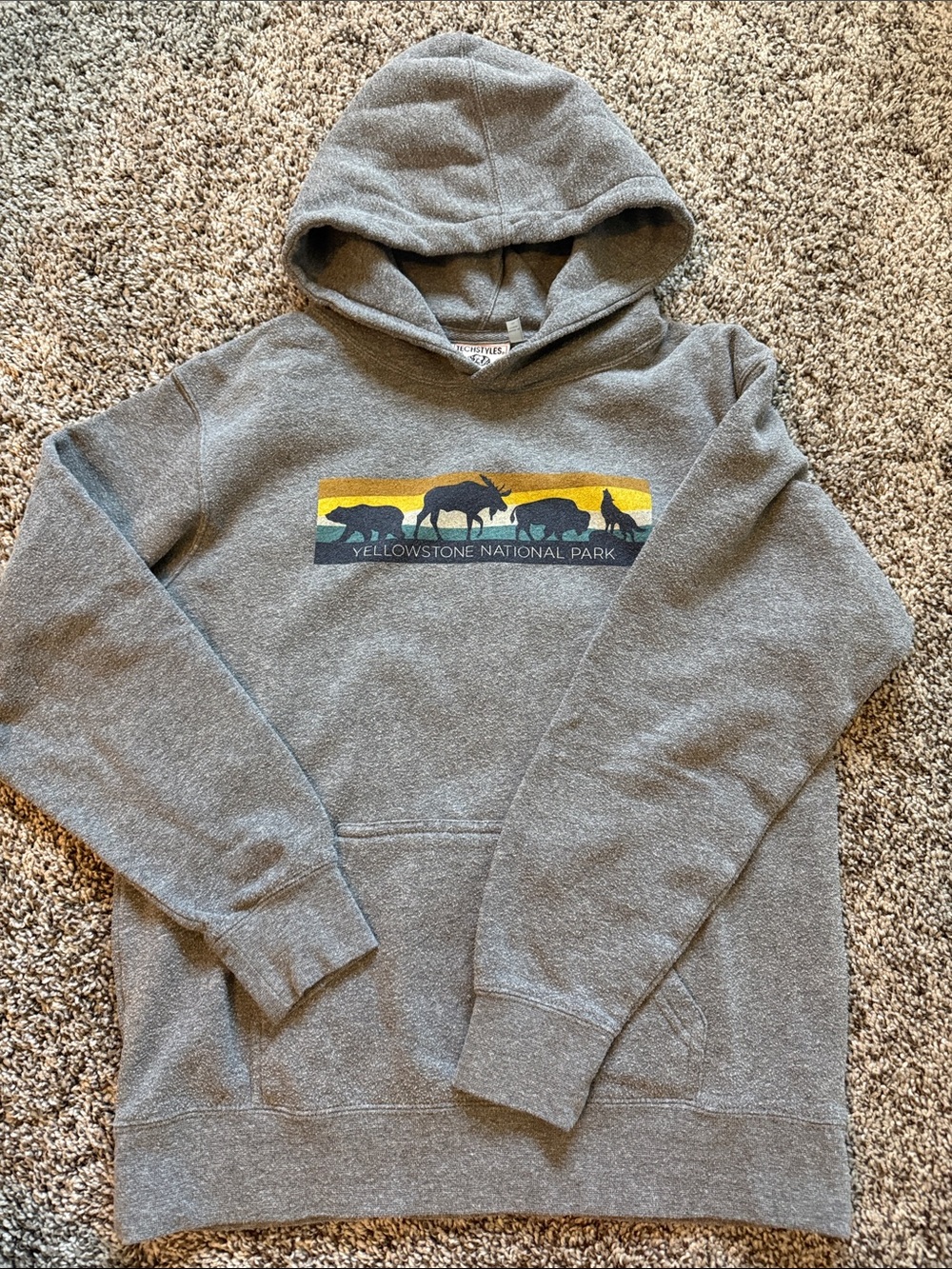 Yellowstone National Park Kids Hoodie